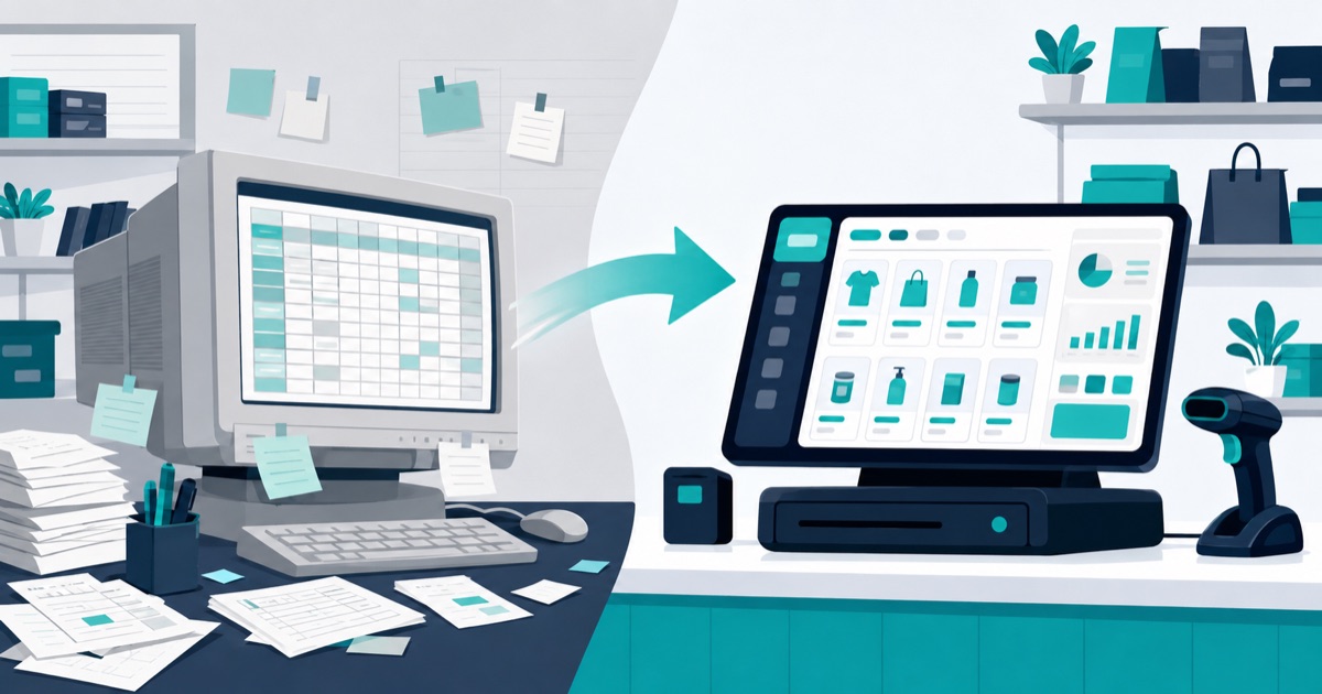 Excel vs POS Software for Inventory: When to Switch